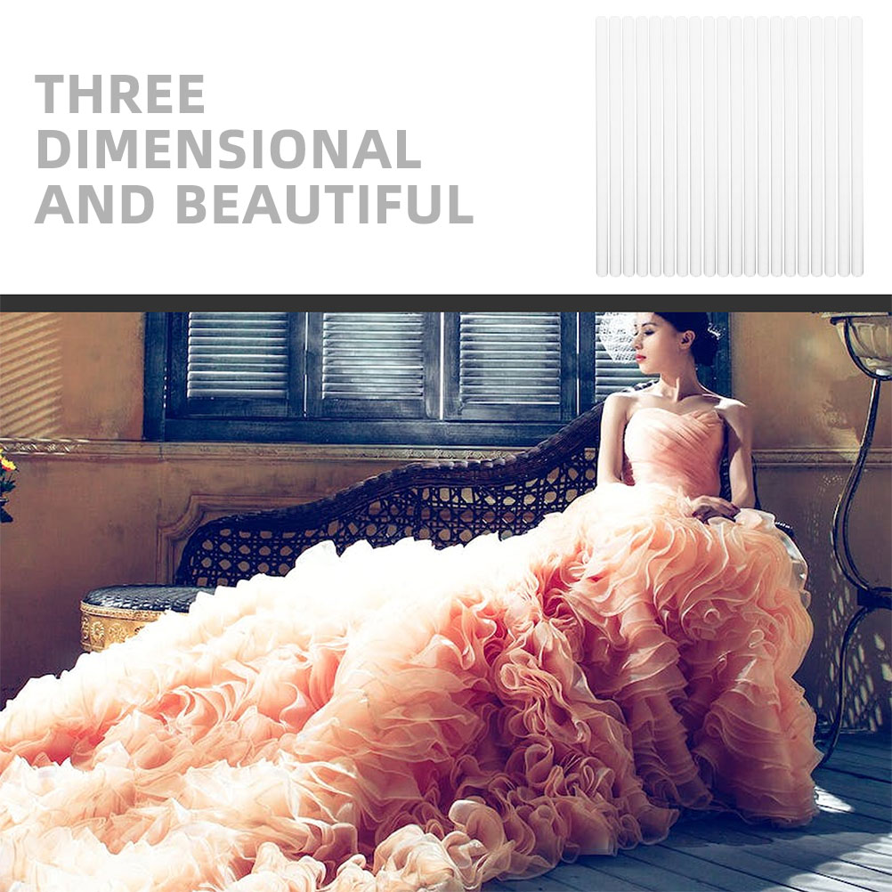 20 Pcs Bone Dress Supplies Pla - Wedding Dress Supply ulasan dan harga