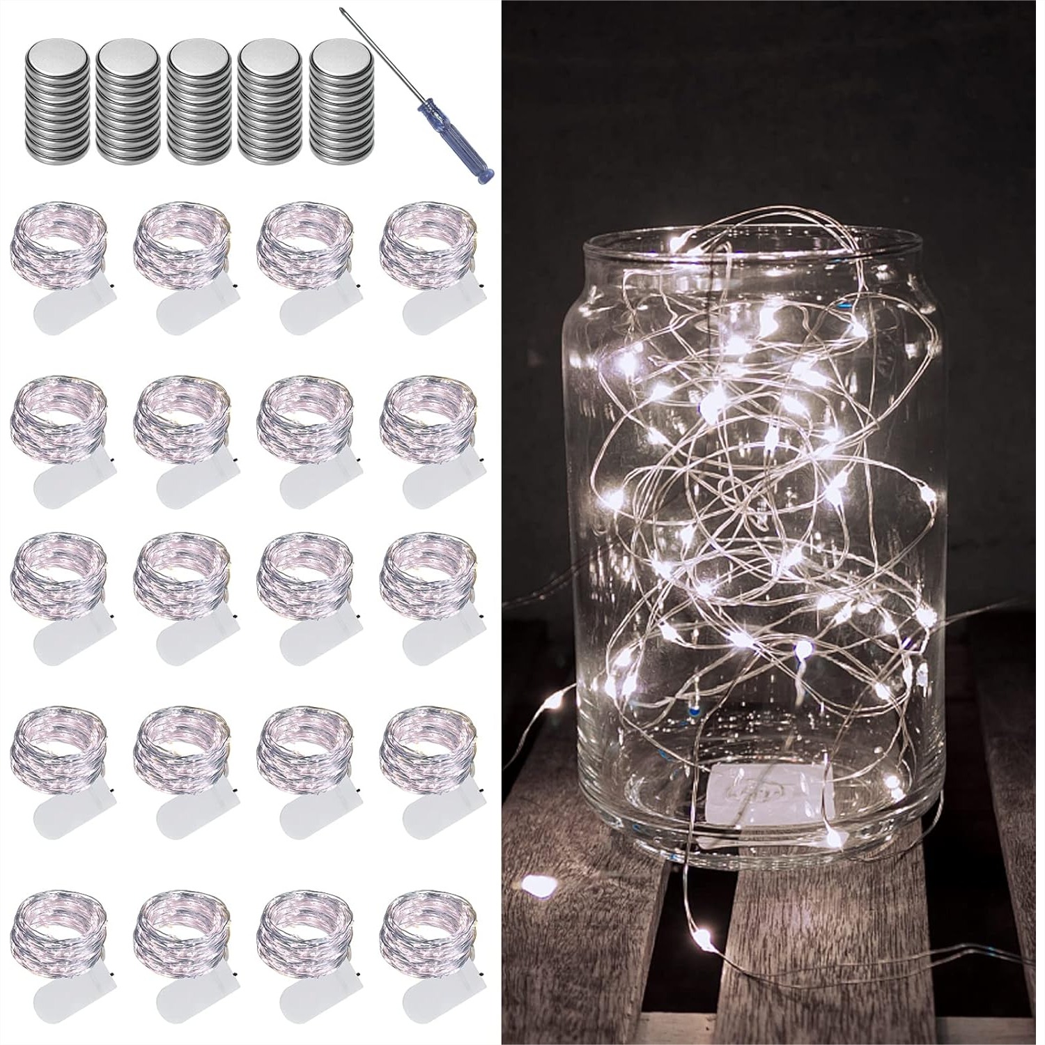 20 Pack Fairy Lights Battery O - Wedding Led ulasan dan harga