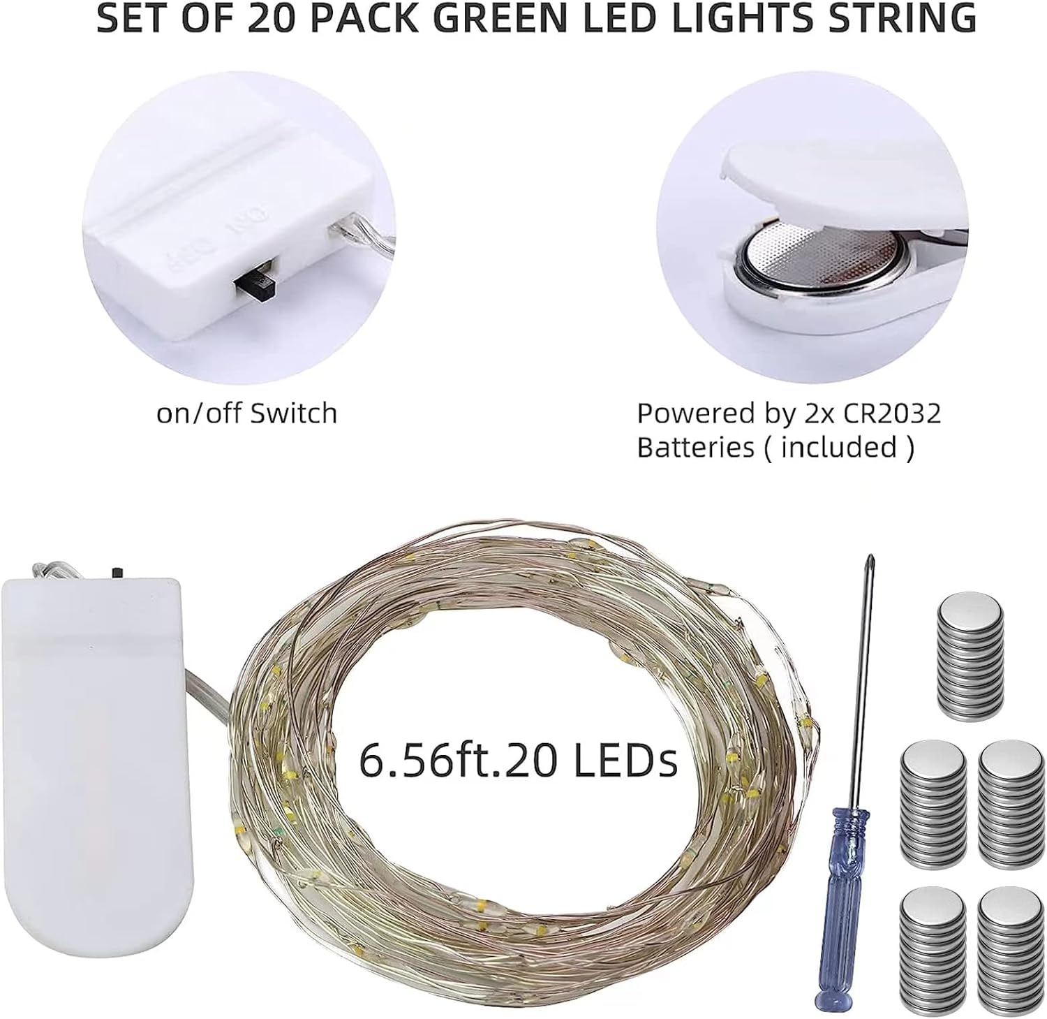 20 Pack Fairy Lights Battery O - Wedding Led ulasan dan harga