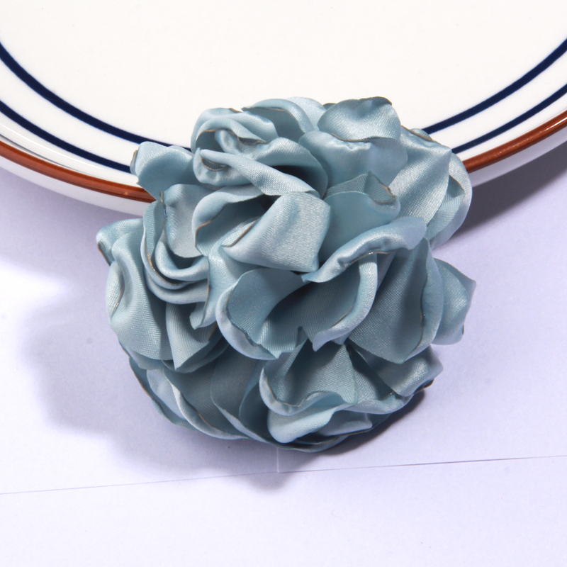 8CM Artificial Satin Rose Fabr - Wedding Dress Supply ulasan dan harga