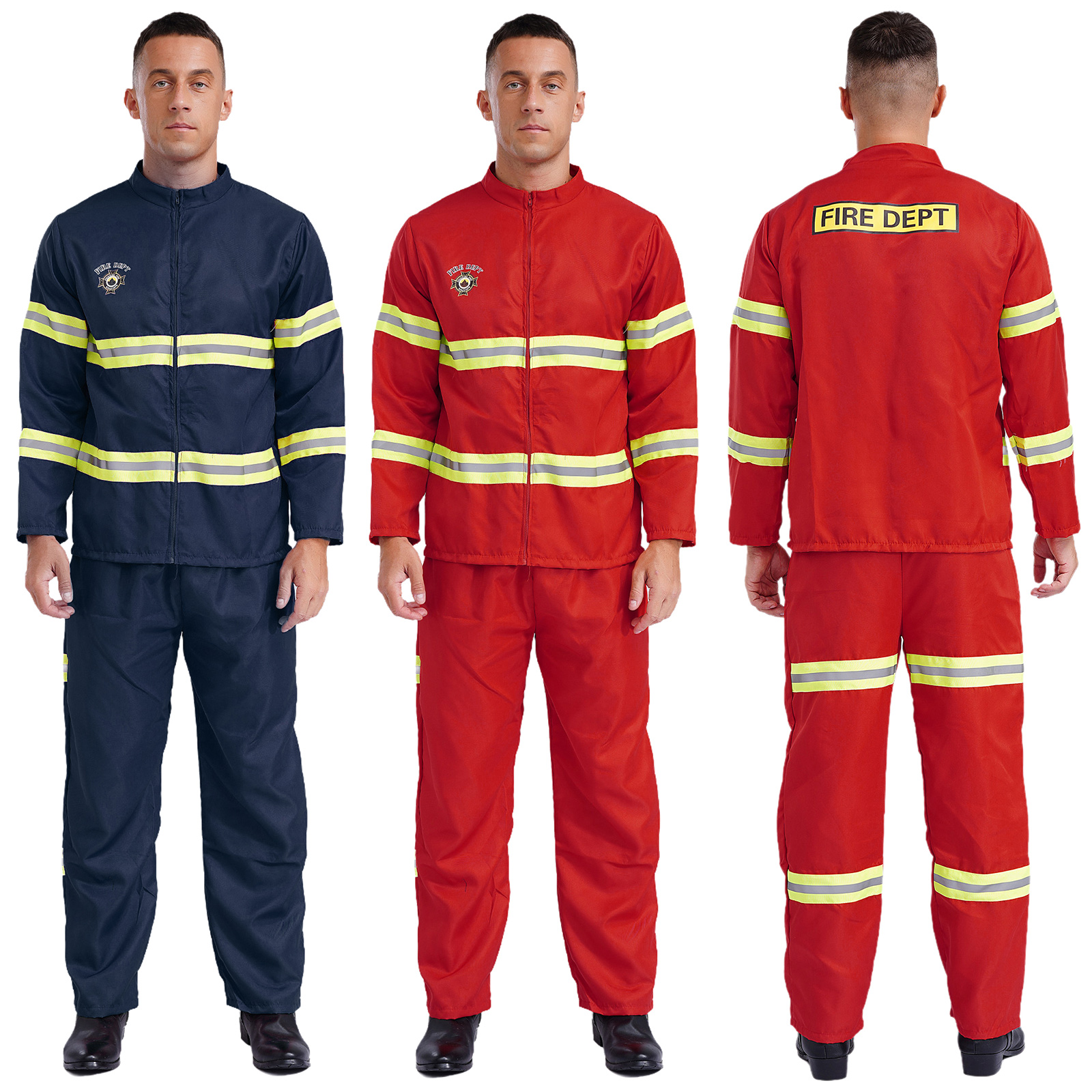 Adults Mens Firefighter Cospla - Wedding Job ulasan dan harga