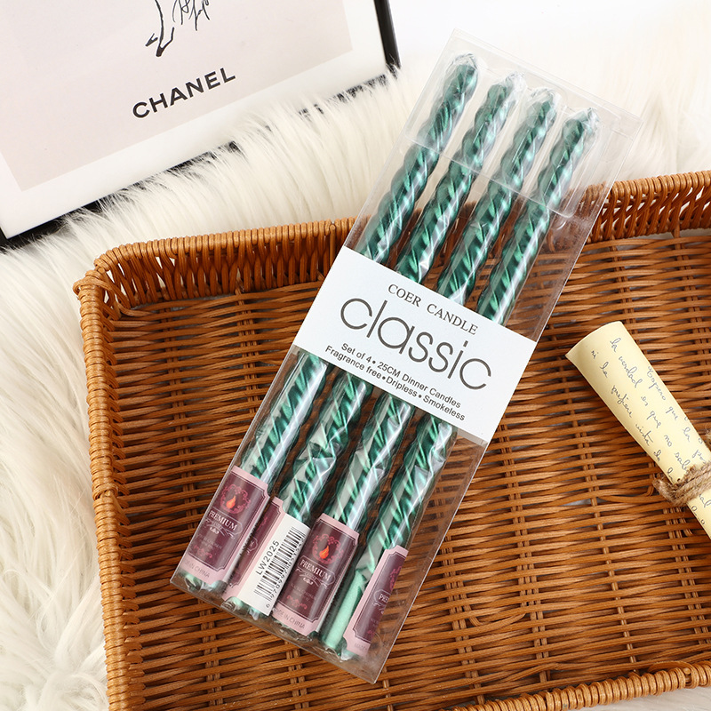 4pcs European-style Long-pole  - Unity Candle Set ulasan dan harga