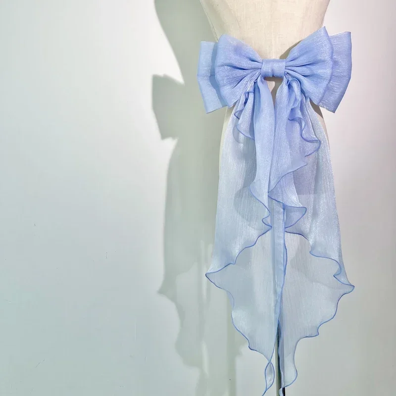 Trailing Bow Shiny Silk Double - Wedding Dress Supply ulasan dan harga