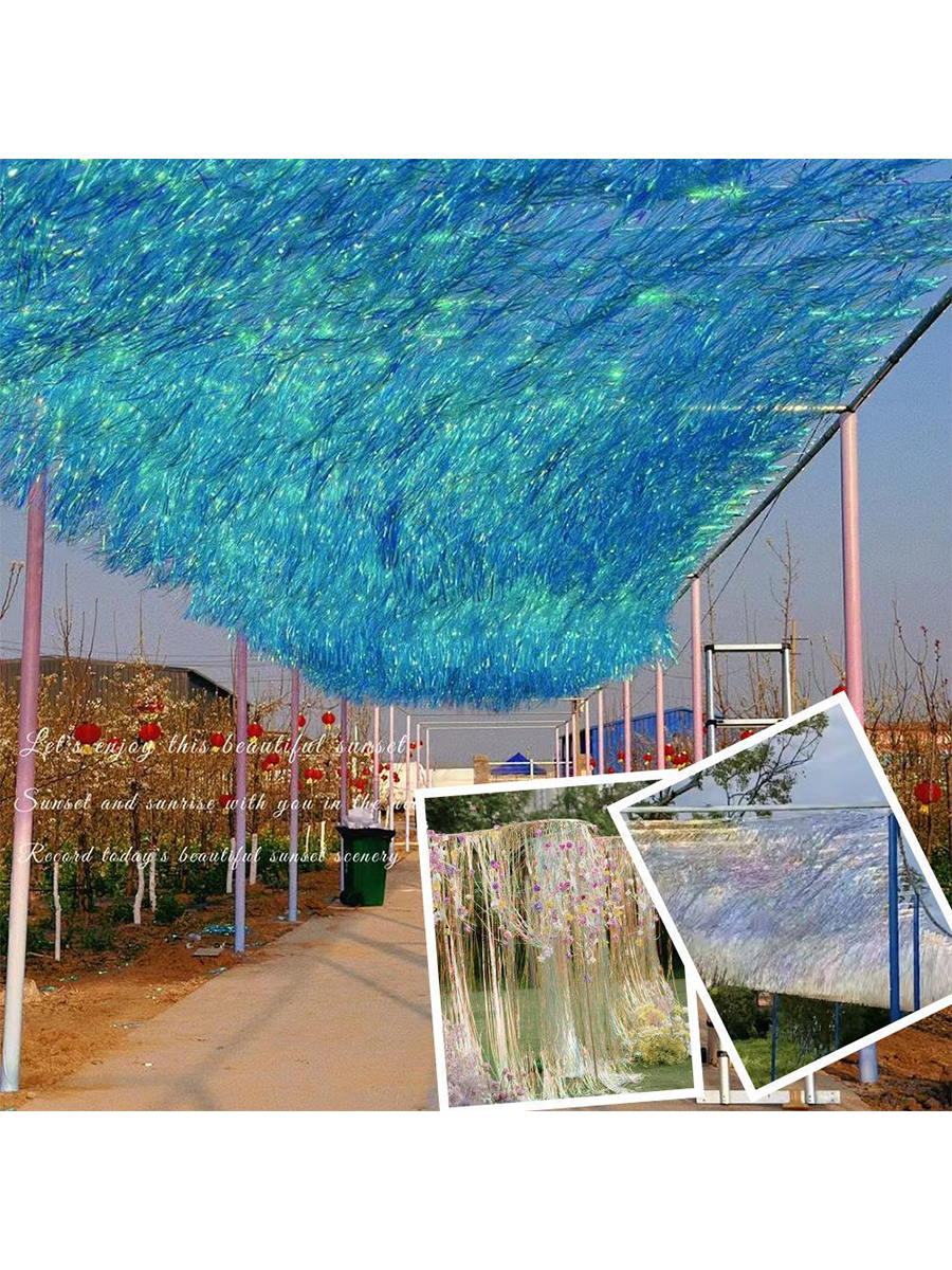 Laser rain curtain decoration  - Wedding/Event Supply Store ulasan dan harga