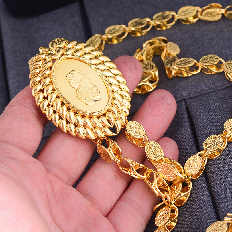 Dubai 24K Gold Color Jewelry S - Indian Wedding Supply ulasan dan harga
