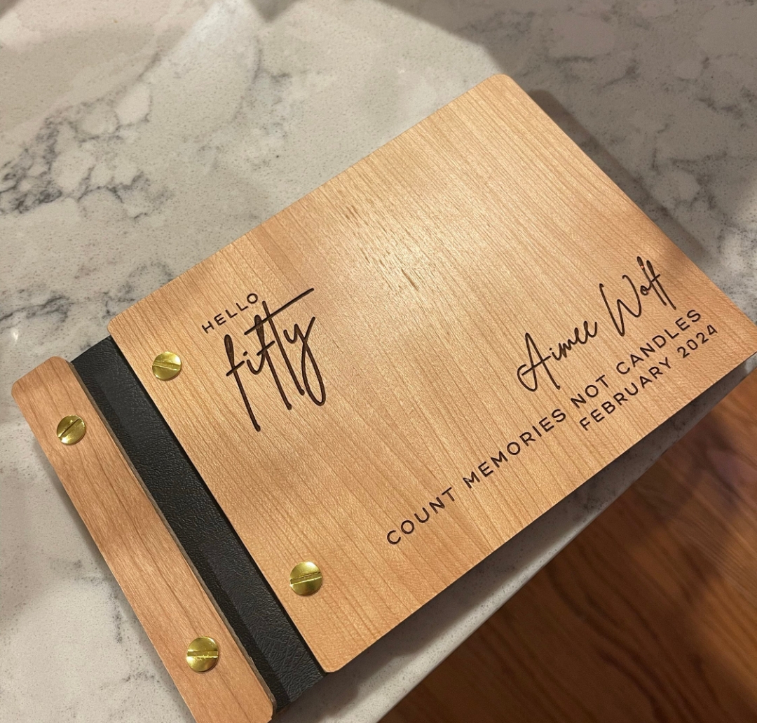 Birthday Guestbook Personalize - Personalized Guest Book ulasan dan harga