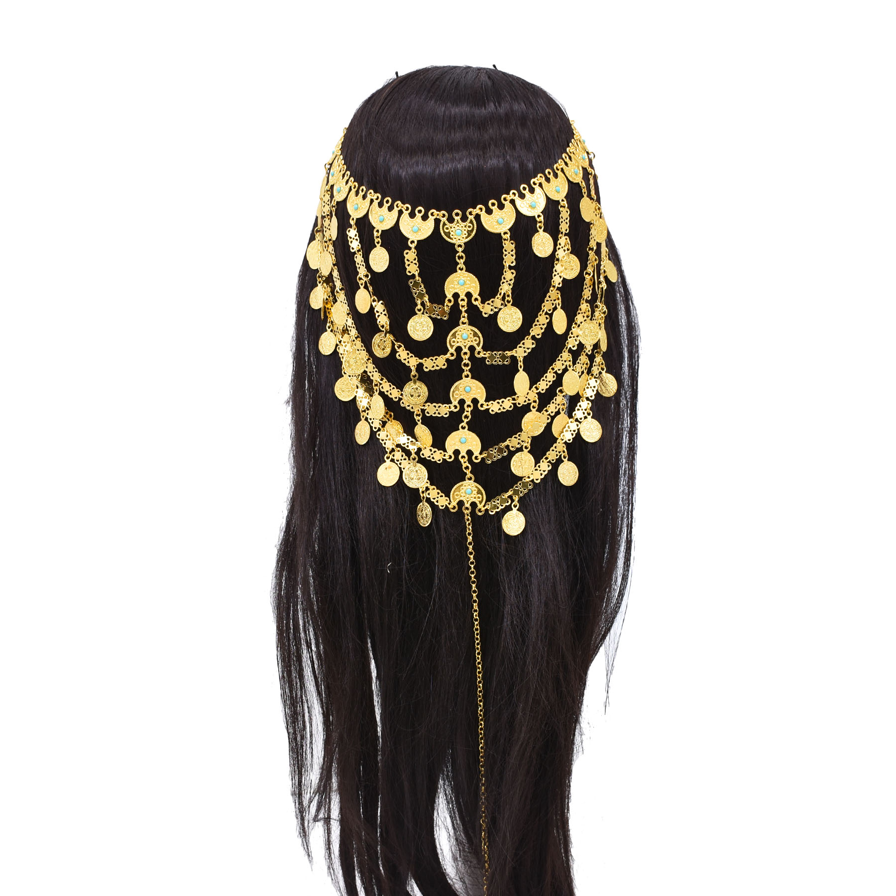 Fashion Luxury Golden Long Cha - Indian Wedding Supply ulasan dan harga