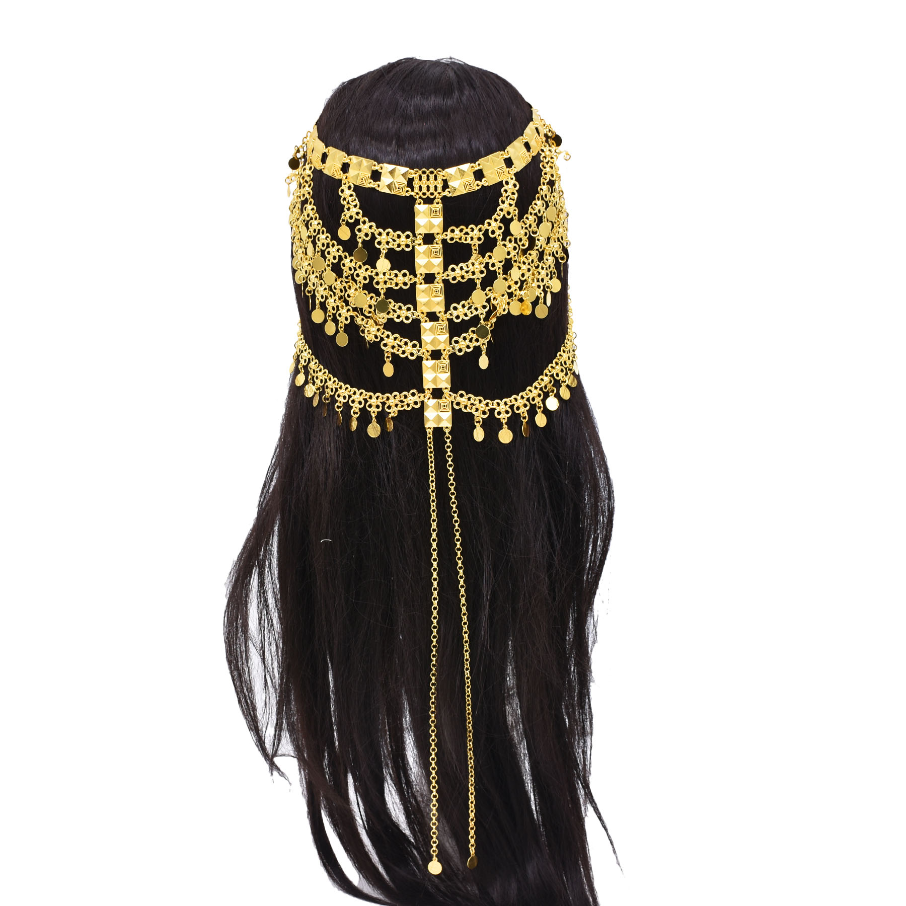 Fashion Luxury Golden Long Cha - Indian Wedding Supply ulasan dan harga