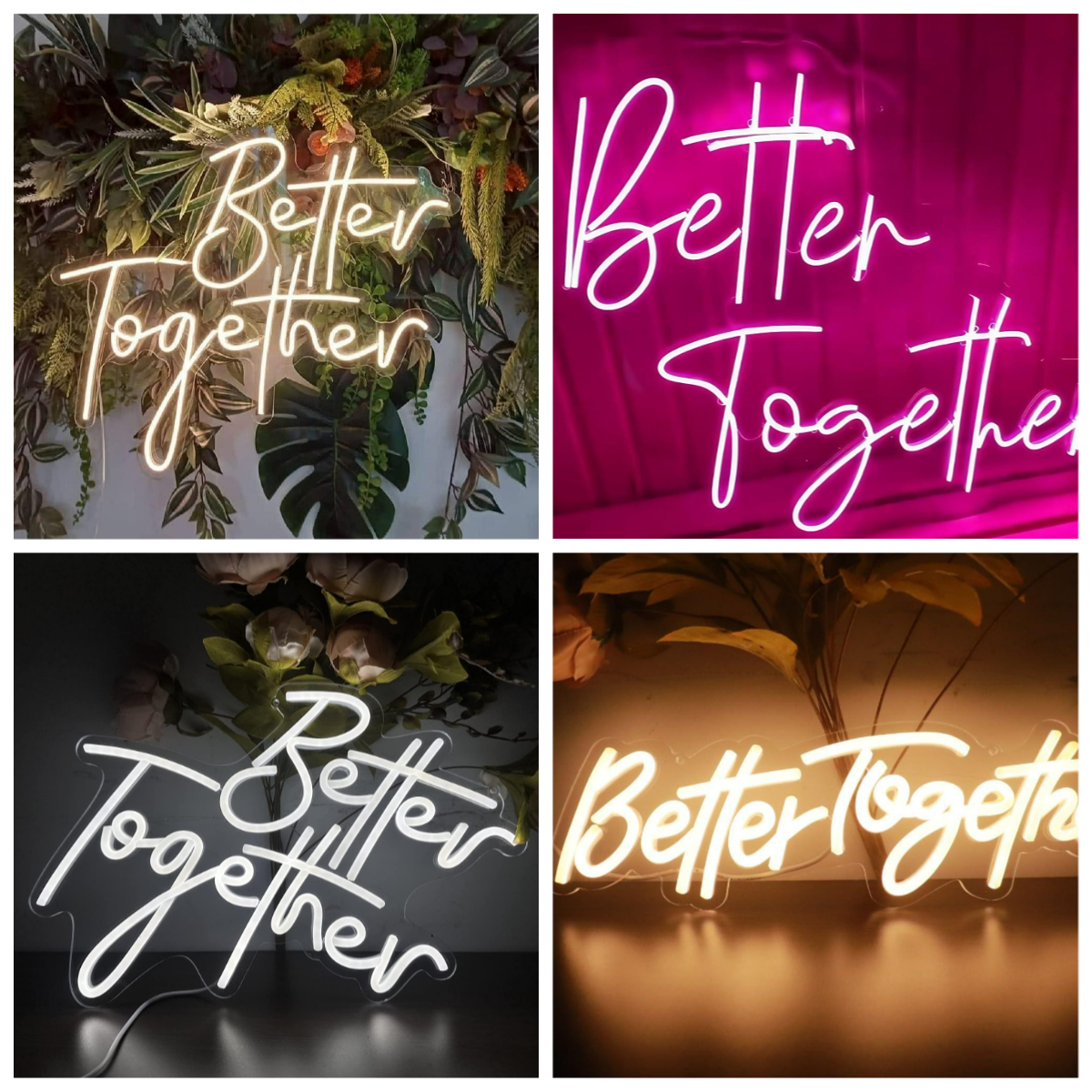 Better Together Neon Sign USB  - Wedding Led ulasan dan harga