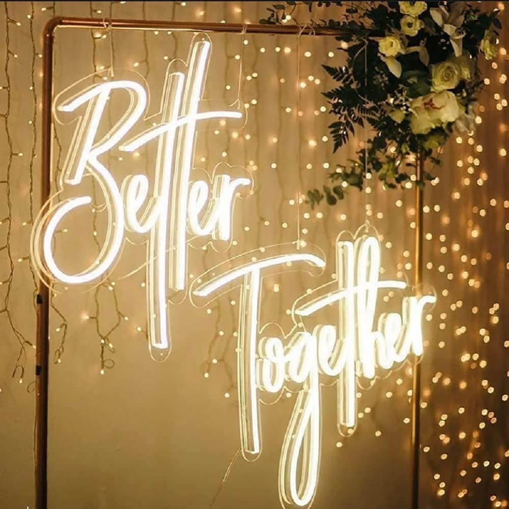 Better Together Neon Sign USB  - Wedding Led ulasan dan harga