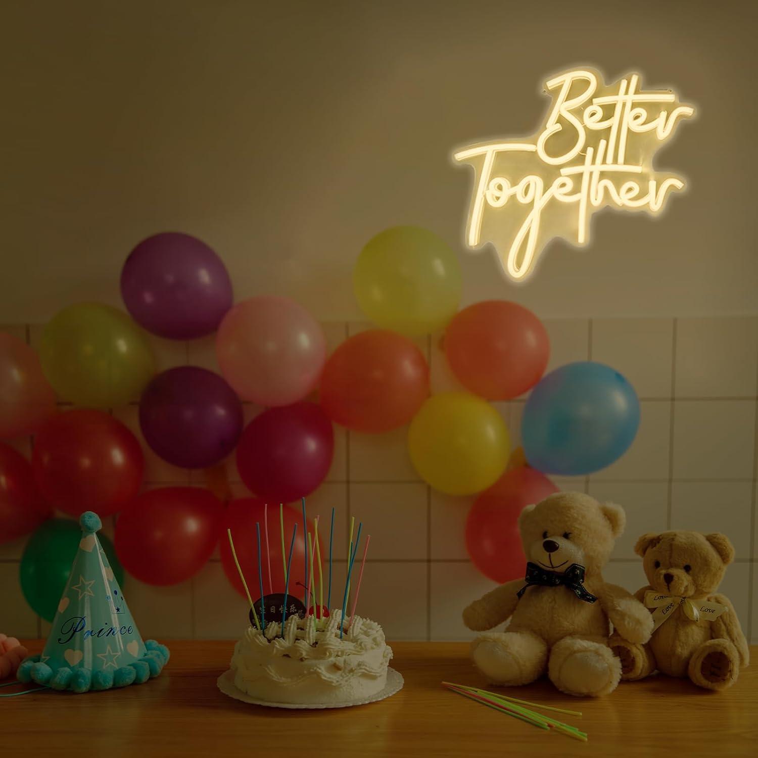 Better Together Neon Sign USB  - Wedding Led ulasan dan harga