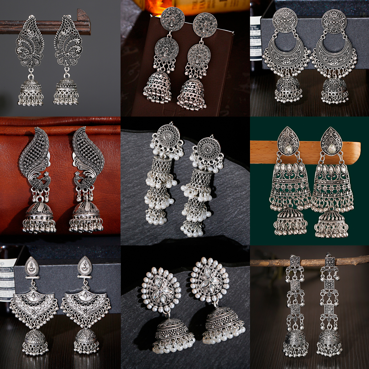 Retro Ethnic Silver Color Turk - Indian Wedding Supply ulasan dan harga