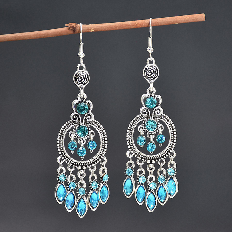Vintage Ethnic Crystal Tassel  - Indian Wedding Supply ulasan dan harga