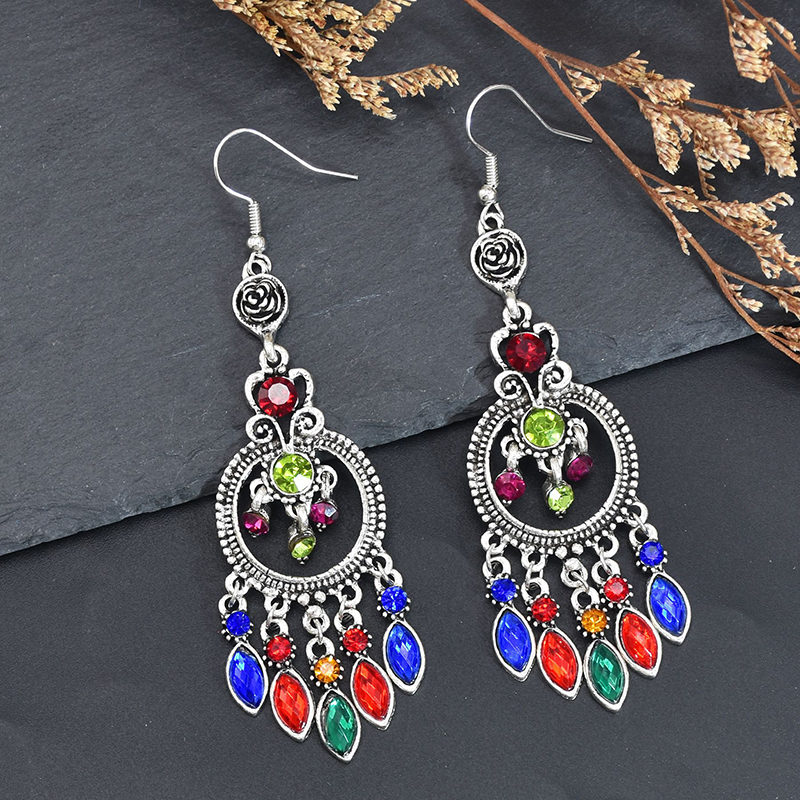 Vintage Ethnic Crystal Tassel  - Indian Wedding Supply ulasan dan harga
