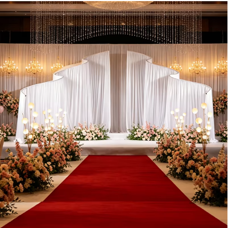 Luxury Wave Shape Frame Outdoo - Wedding/Event Supply Store ulasan dan harga