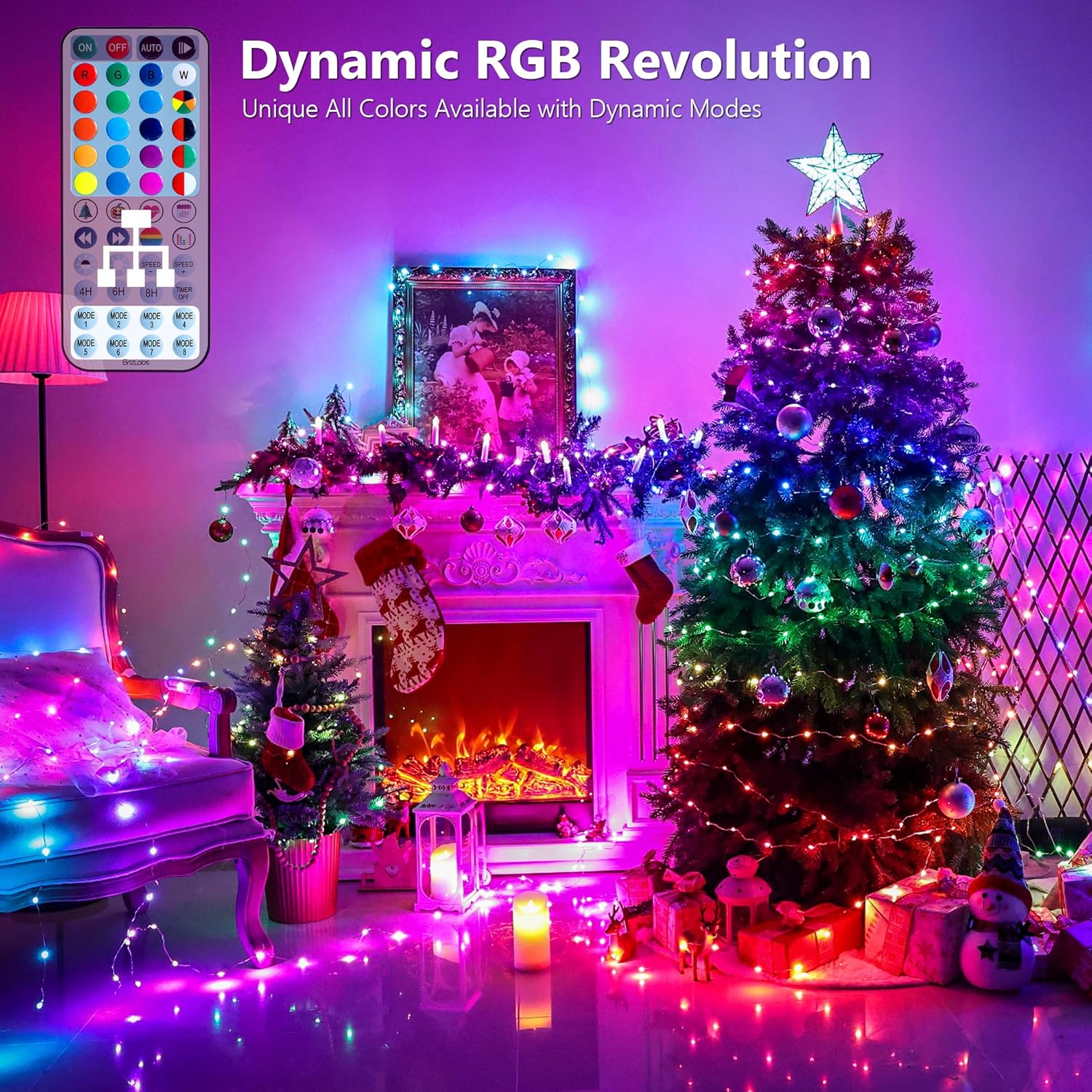 33ft 100 LED Red White Blue Fa - Wedding Led ulasan dan harga