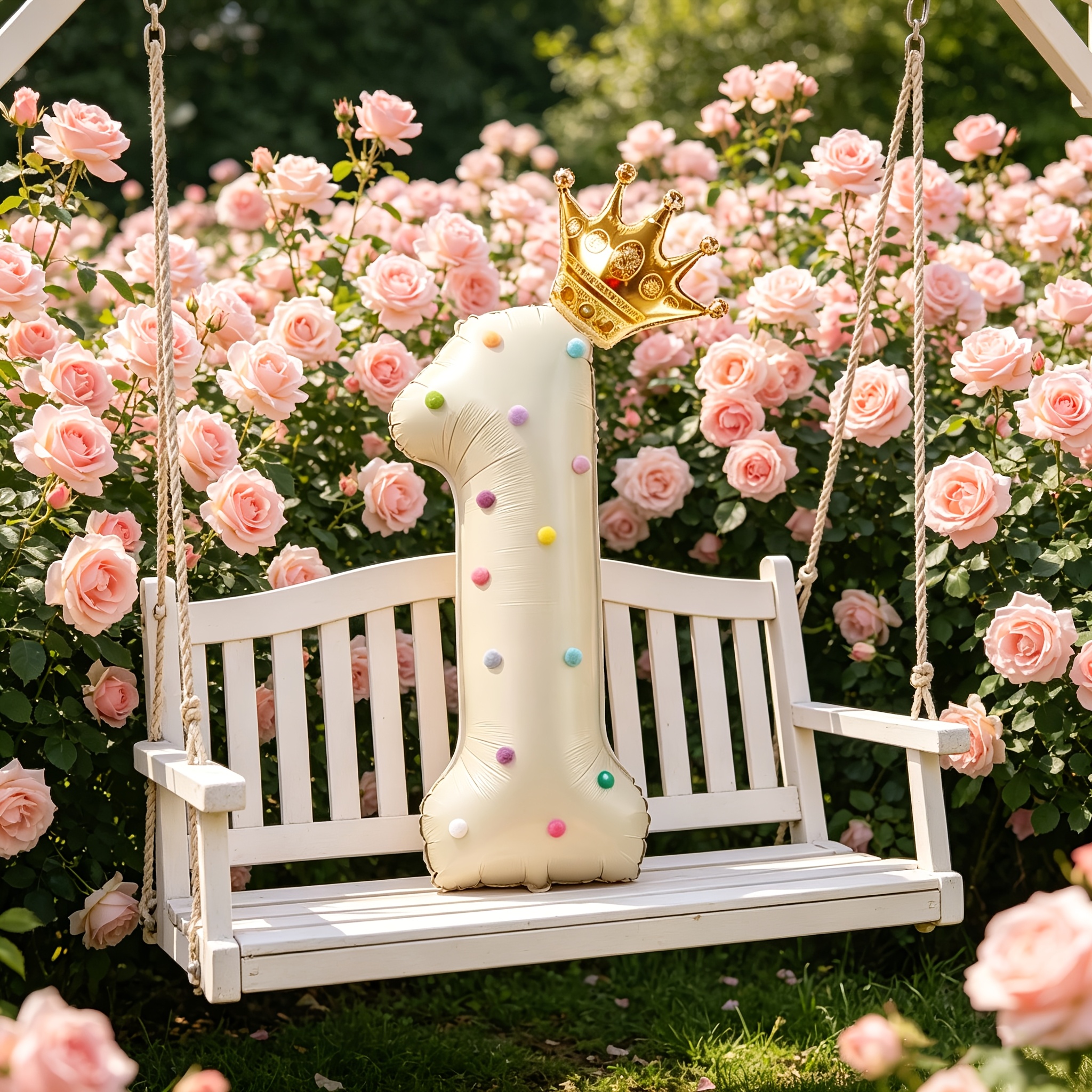 Large 40inch Cream-Colored Num - Wedding/Event Supply Store ulasan dan harga