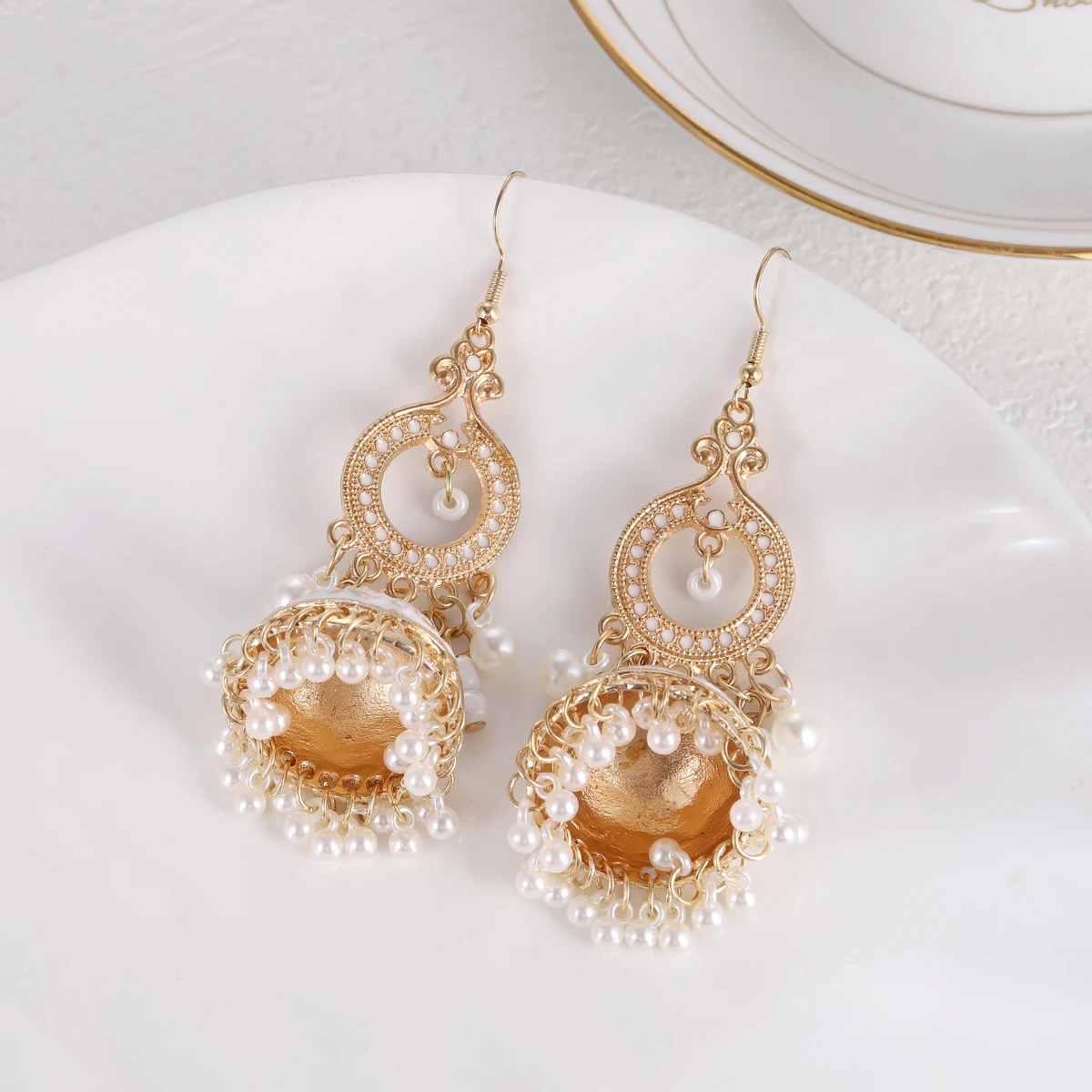 Boho White Enamel Indian Bell  - Indian Wedding Supply ulasan dan harga