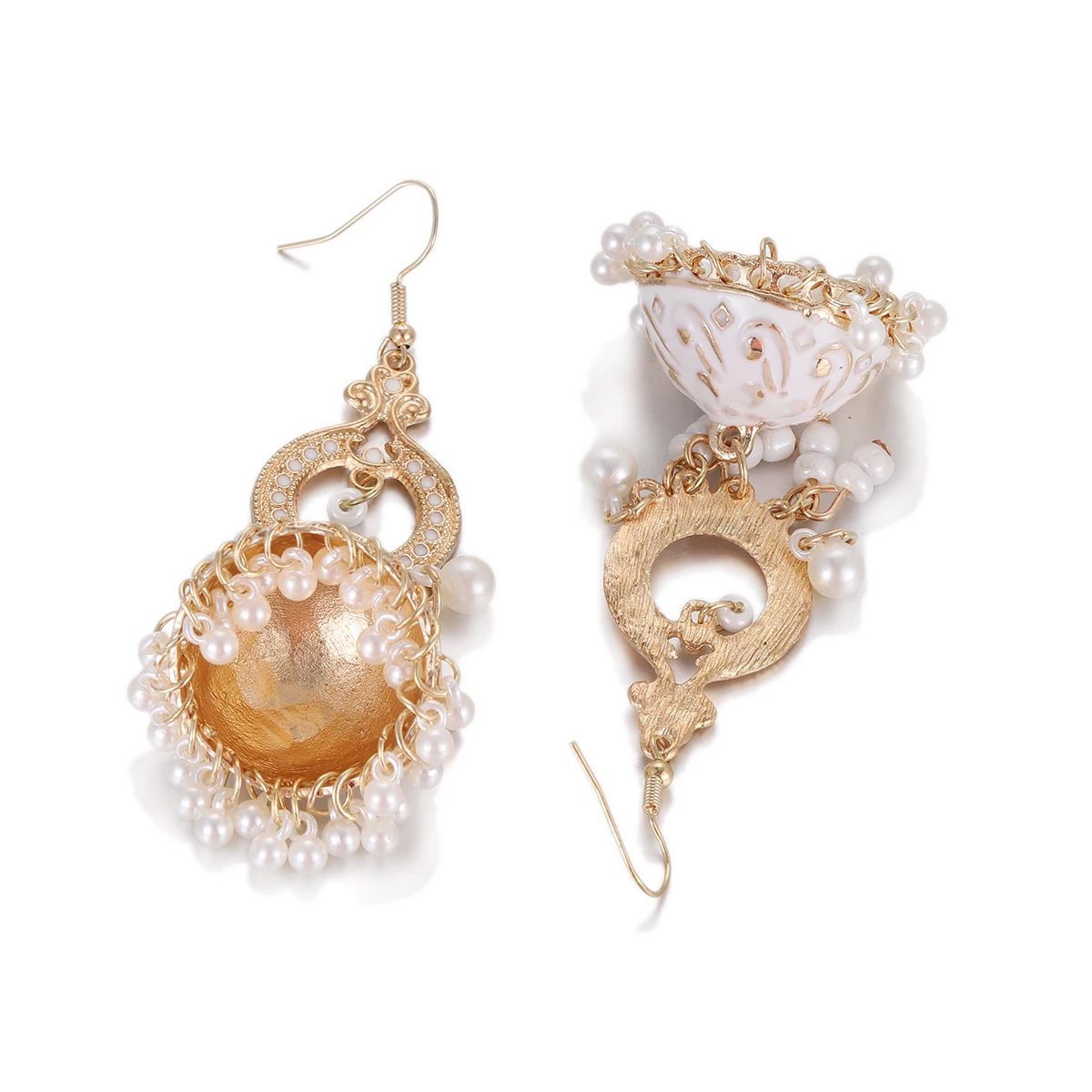 Boho White Enamel Indian Bell  - Indian Wedding Supply ulasan dan harga