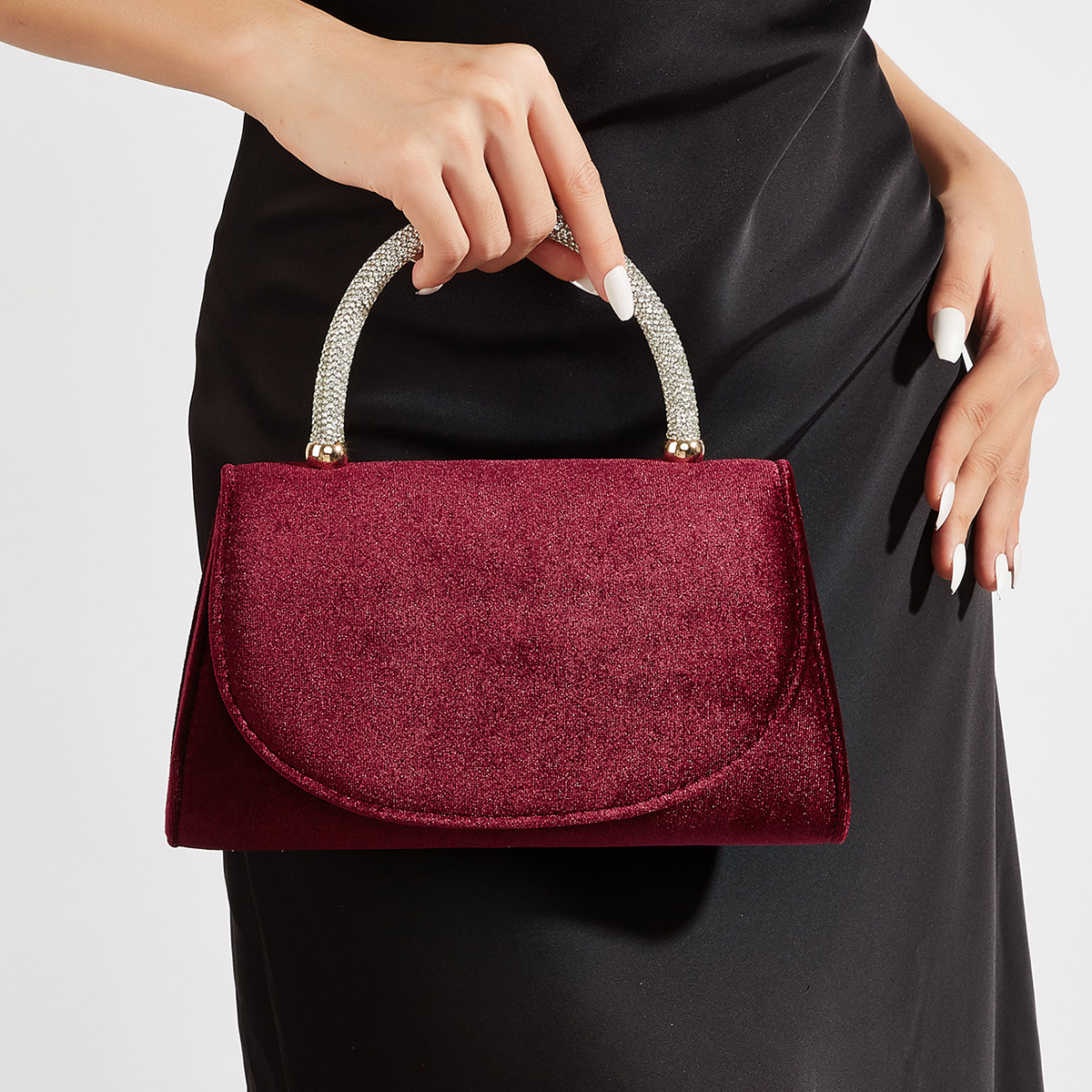 Women's Evening Bag, Faux Sued - Wedding Dress Supply ulasan dan harga
