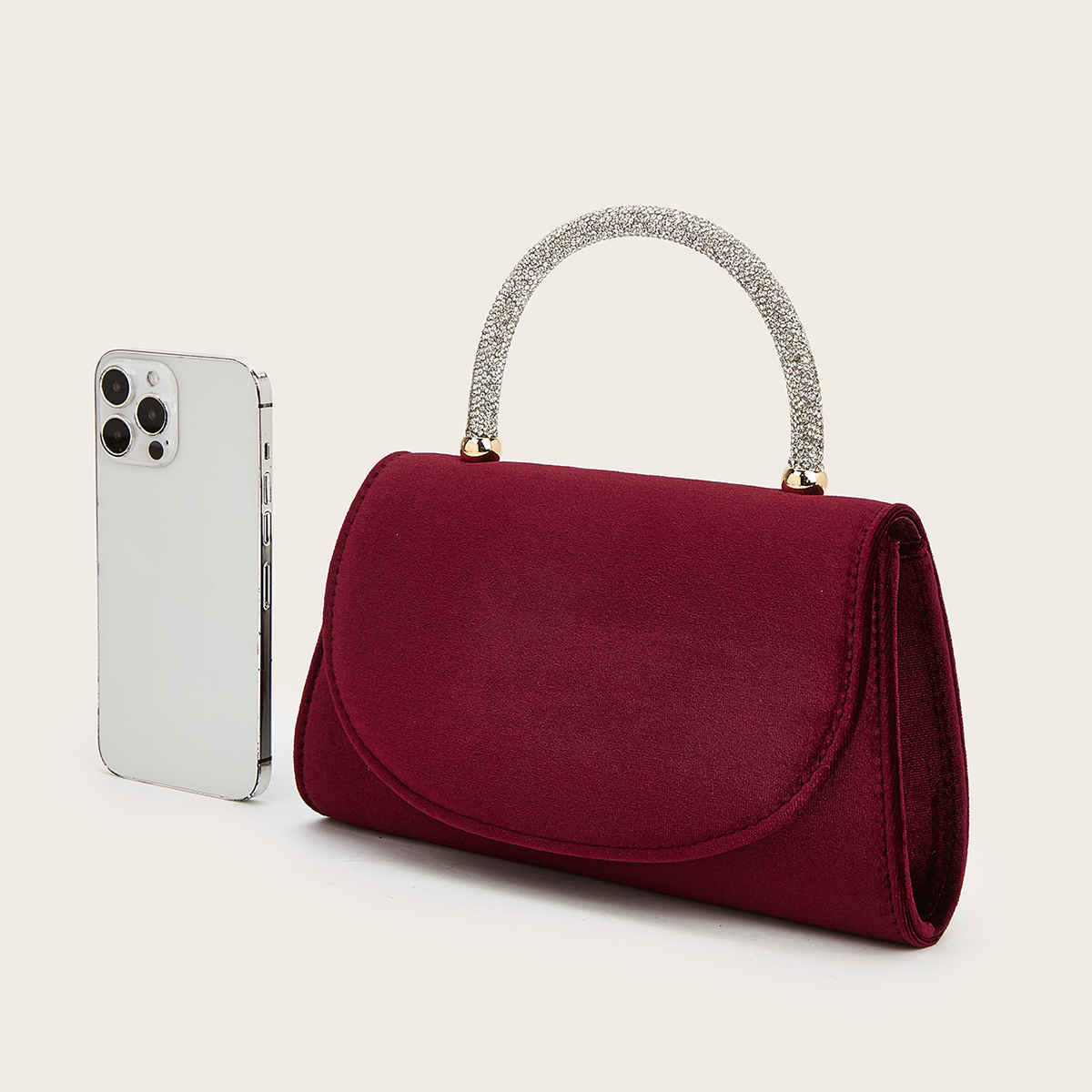 Women's Evening Bag, Faux Sued - Wedding Dress Supply ulasan dan harga