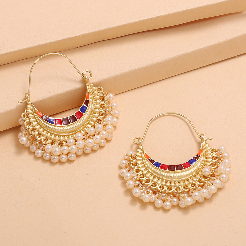 Indian Jhumka Ear Rings For Wo - Indian Wedding Supply ulasan dan harga