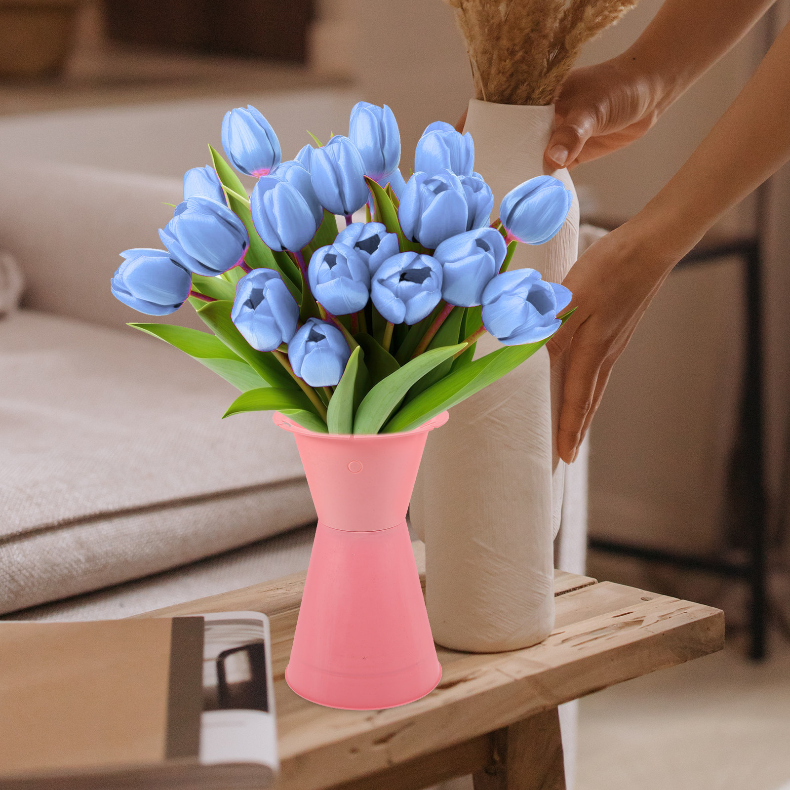 10Pcs Premium Plastic Bouquet  - Wedding/Event Supply Store ulasan dan harga