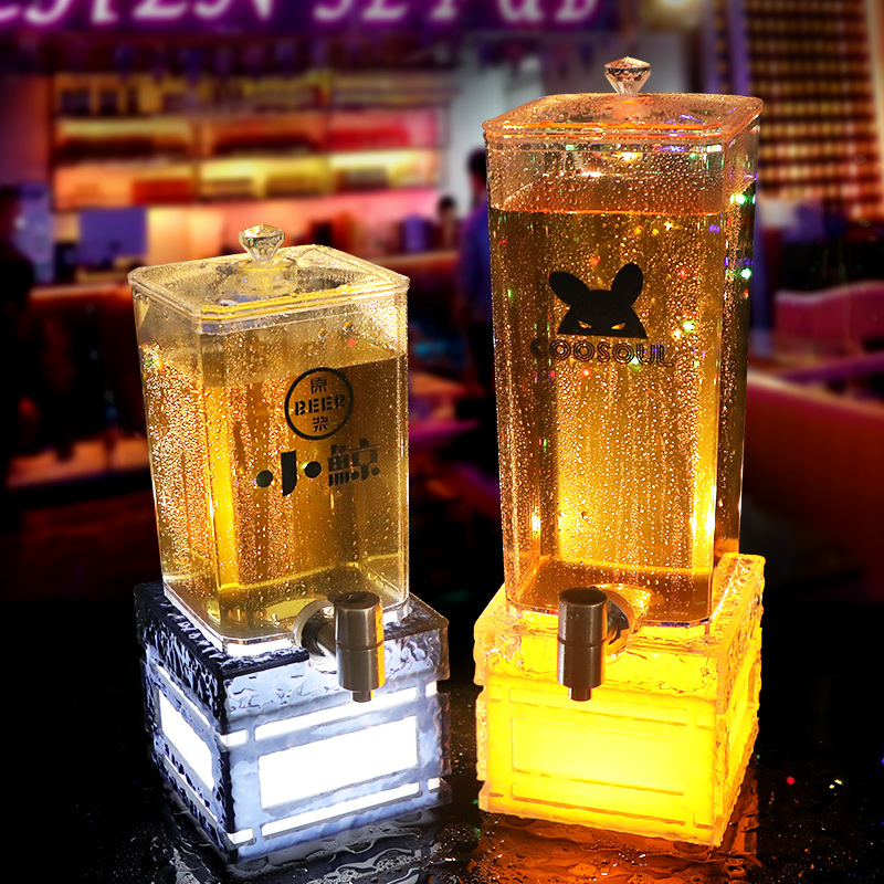 LED Beer Keg with Tap 2L& 3L G - Wedding Alcohol Supply ulasan dan harga
