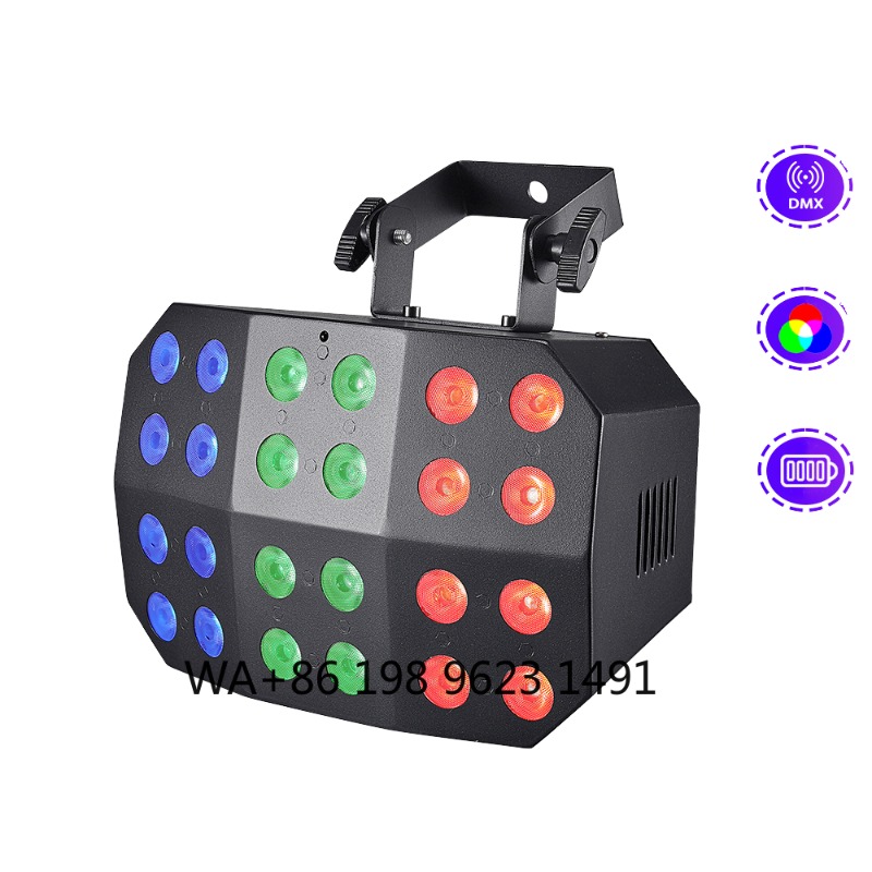 2Pcs 24*12W RGBWA+UV LED Spide - Wedding Led ulasan dan harga