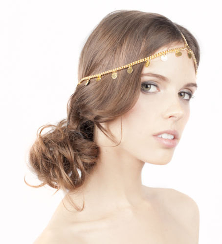 Boho Ethnic Forehead Head Chai - Indian Wedding Supply ulasan dan harga