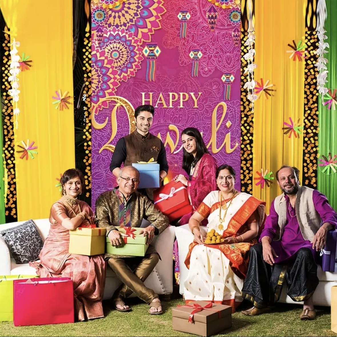 Indian Diwali Door Cover Banne - Indian Wedding Decor Supply ulasan dan harga