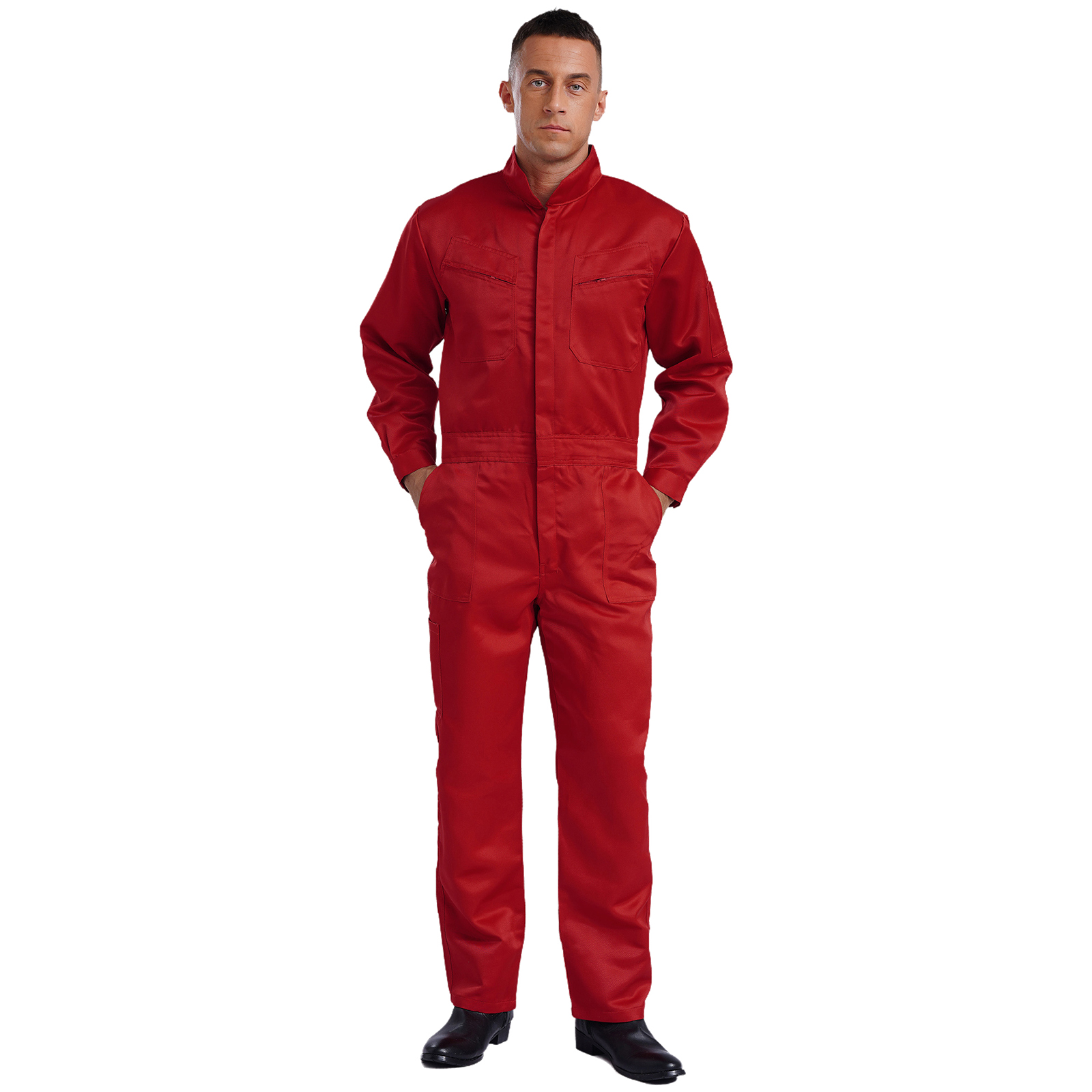 Mens 100% Cotton Overalls Body - Wedding Job ulasan dan harga