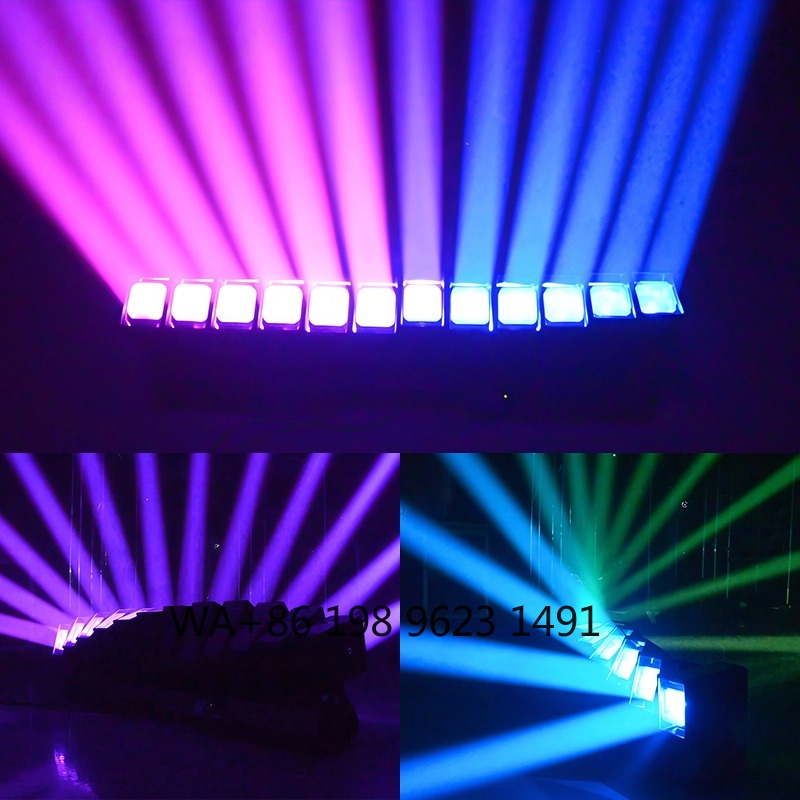 12x60W RGBW LED Zoom Moving He - Wedding Led ulasan dan harga