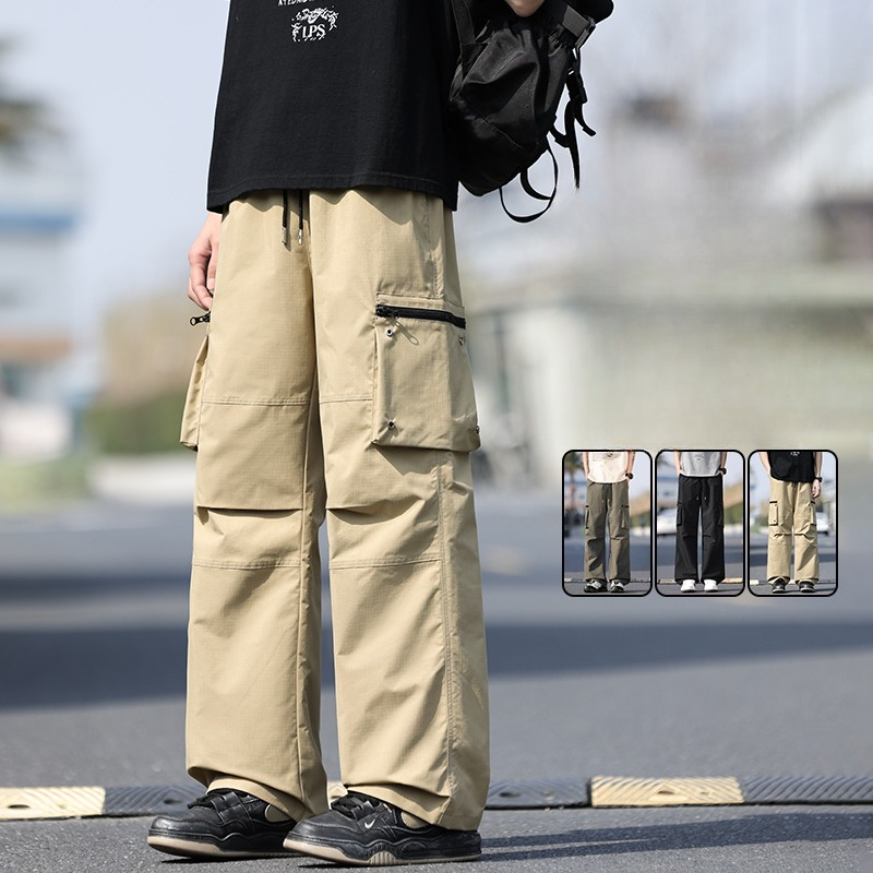 Streetwear Men's Baggy Cargo P - Wedding Job ulasan dan harga