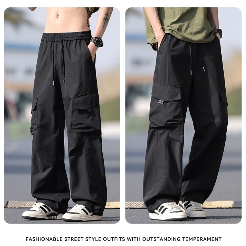 Streetwear Men's Baggy Cargo P - Wedding Job ulasan dan harga