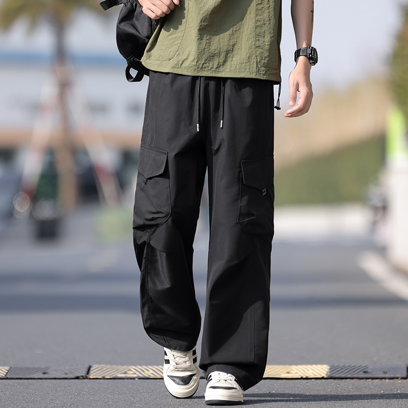 Streetwear Men's Baggy Cargo P - Wedding Job ulasan dan harga