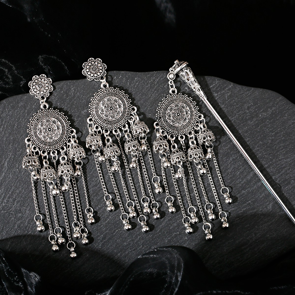 Chain Pendientes Earring And H - Indian Wedding Supply ulasan dan harga