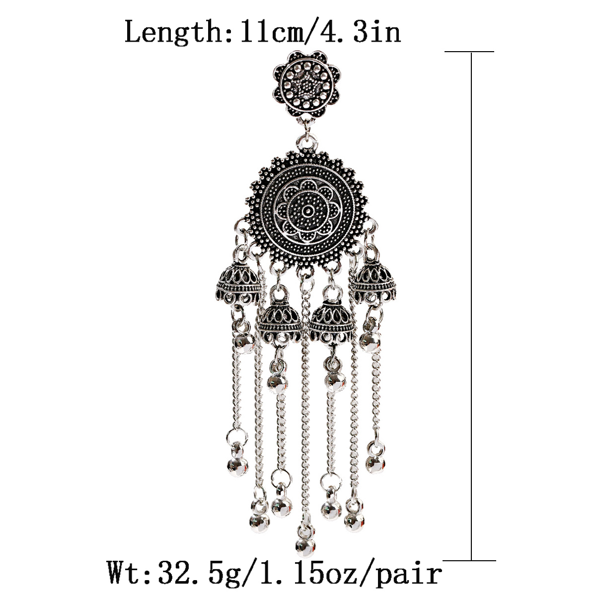 Chain Pendientes Earring And H - Indian Wedding Supply ulasan dan harga